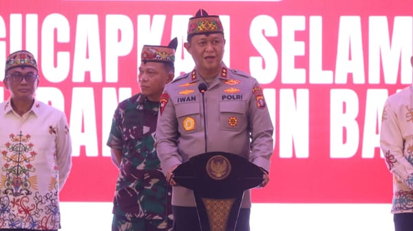 Kapolda Kalteng Hadiri Perayaan Natal di Kapuas untuk Perkuat Sinergi dan Kolaborasi