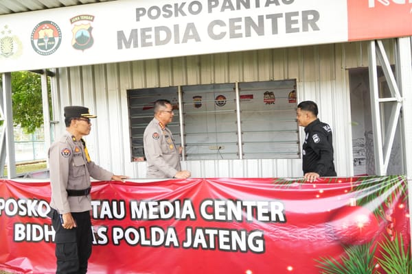 Polda Jateng Awali Operasi Lilin Candi 2025 dengan Pengecekan Pos Pengamanan