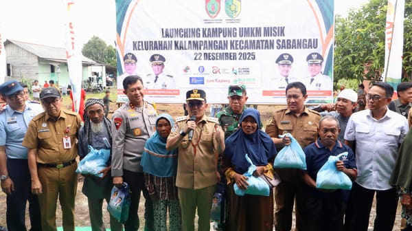 Kapolda Kalteng Resmikan Kampung UMKM Misik Palangka Raya, Perkuat Perekonomian Masyarakat