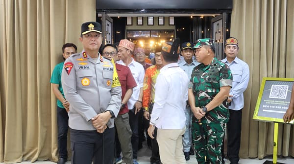 Pastikan Malam Natal Aman, Kapolda Kalteng Bersama Gubernur dan Forkopimda Patroli Gereja di Palangka Raya