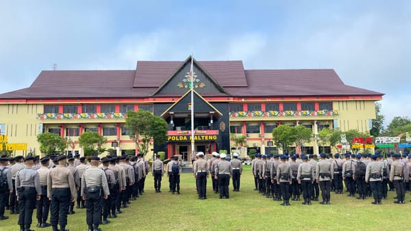 Polda Kalteng Kerahkan 350 Personel, Bantu Pengamanan Haul ke-21 Guru Sekumpul di Kalsel