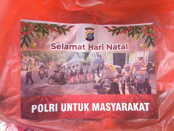 Dukung Kegiatan Sosial Natal, Mabes Polri Bantu 800 Paket Bingkisan untuk Polres Sibolga dan Tapteng