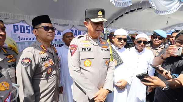 Pengamanan Humanis, Polda Kalteng Fasilitasi Jamaah Haul Guru Sekumpul dengan Layanan Gratis