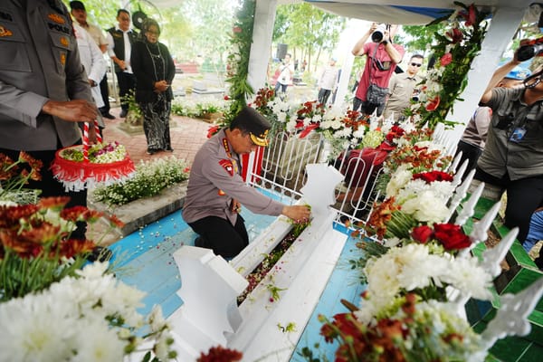 Ziarah dan Groundbreaking Museum Marsinah, Kapolri Kenang Pahlawan Nasional Buruh