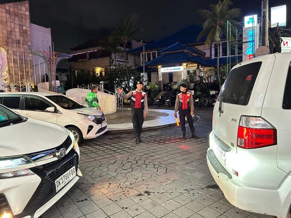 Satgas Preventif Ops Lilin Agung 2025 Intensifkan Patroli di Kuta Demi Rasa Aman Warga