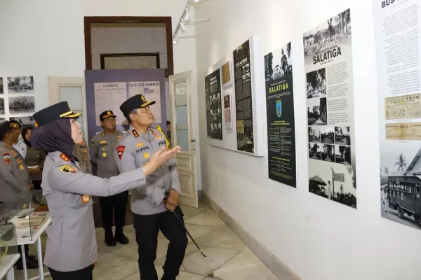 Kapolda Jawa Tengah Resmikan Museum Polres Salatiga