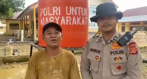Hadir untuk Masyarakat, Sumur Bor Polri Dukung Layanan Kesehatan di Aceh Tamiang