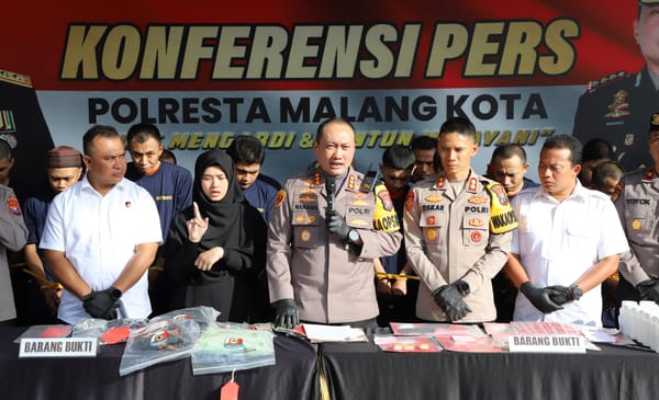 Laporan Akhir Tahun Polresta: Malang Kini Kota yang Lebih Aman