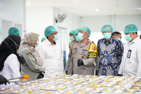 Groundbreaking 436 SPPG, Polri Tegaskan Dukungan pada Program Gizi Nasional