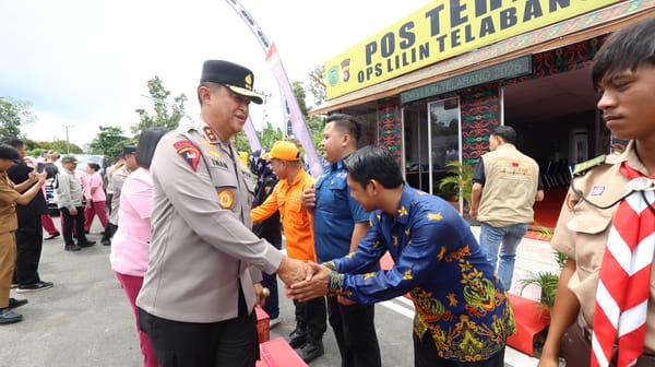Antisipasi Lonjakan Arus Nataru dan Jamaah Haul Guru Sekumpul, Kapolda Kalteng Cek Pos Terpadu di Jalur Trans Kalimantan Pulang Pisau