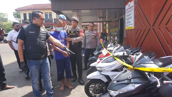 Spesialis Curanmor Dibekuk Polres Purbalingga, Polisi Amankan Enam Kendaraan