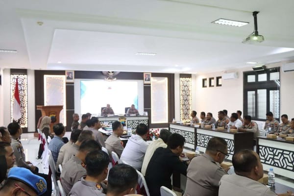 Amankan Nataru, Polda Jateng Gelar Pelatihan Penanggulangan Bencana untuk Satwil