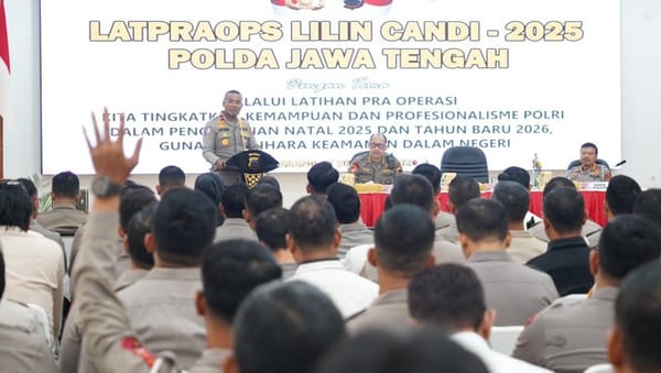 Polda Jateng Gelar Latihan Ops Lilin Candi untuk Pengamanan Nataru