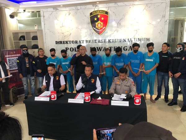 Polda Jateng Ringkus Sindikat Penggelapan Mobil Rental