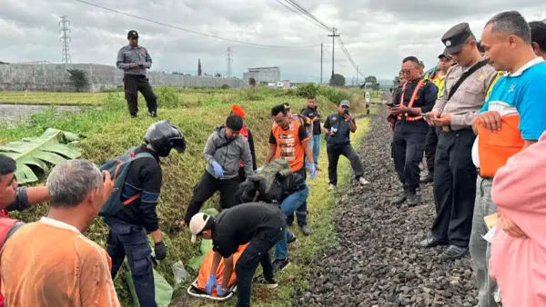 Detik-Detik Pria di Malang Tewas Tertabrak Kereta Penataran, Keterangan Masinis Jadi Kunci