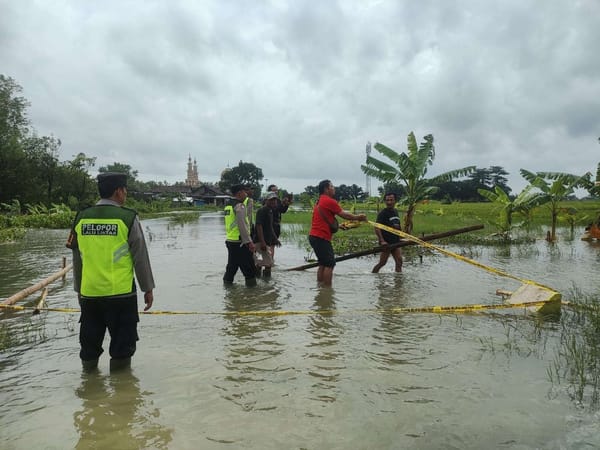Bocah 8 Tahun Tenggelam di Sungai Demak
