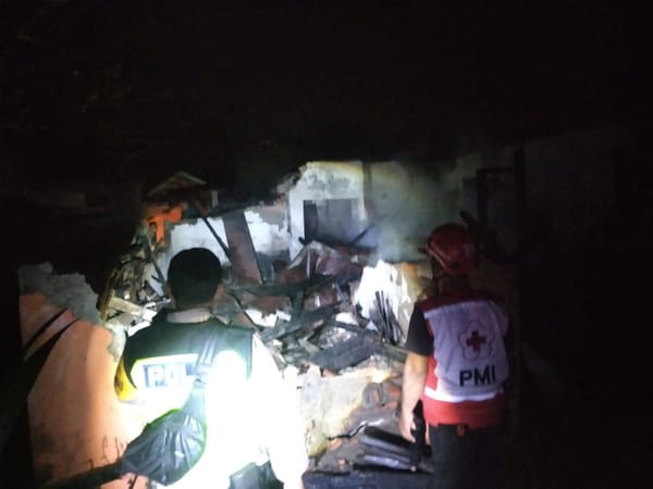 Kebakaran Hanguskan Rumah Warga di Cilongok Tegal, Kerugian Ditaksir Rp100 Juta