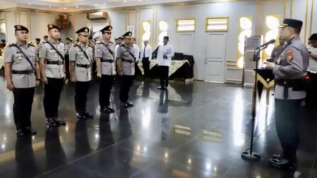 Rotasi Jabatan di Polresta Malang Kota, Tiga Kasat Resmi Berganti untuk Perkuat Kinerja