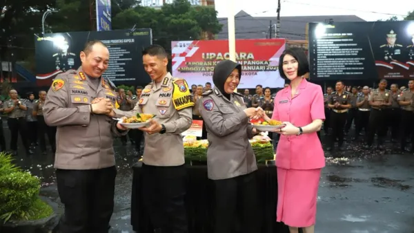 Masuk Tahun 2026, 86 Anggota Polresta Malang Kota Terima Kenaikan Pangkat, Wakapolresta Naik Jadi Kombes