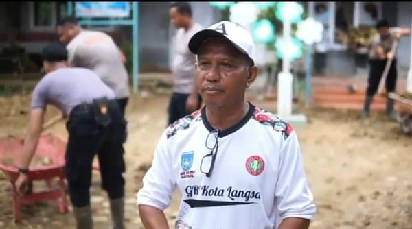 Polri Hadir Pulihkan Sekolah Pascabanjir, SMPN 2 Langsa Kembali Siap Layani Pendidikan