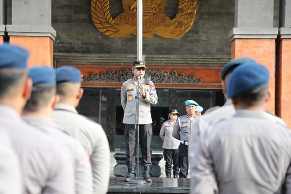 Polda Bali Sukses Amankan Nataru, Ops Lilin Agung 2025 Berjalan Aman dan Kondusif