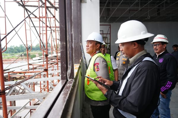 Wakapolri Tinjau Pembangunan SMA Kemala Taruna Bhayangkara, Progres Capai 43 Persen