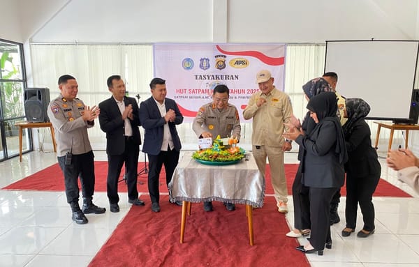 Perkuat Sinergi Jaga Kamtibmas, Ditbinmas Polda Jambi Gelar Tasyakuran HUT Satpam ke-45