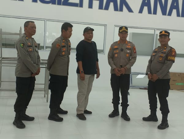 Kapolresta Pontianak Tinjau Progres SPPG 2, Pastikan Mekanisme MBG Berjalan Sesuai Prosedur