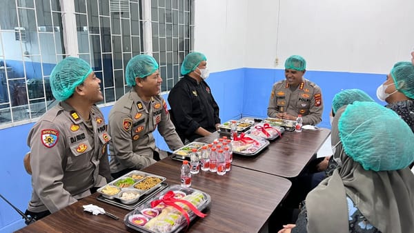 Kapolresta Pontianak Turun Langsung Pastikan Keamanan Pangan Program MBG