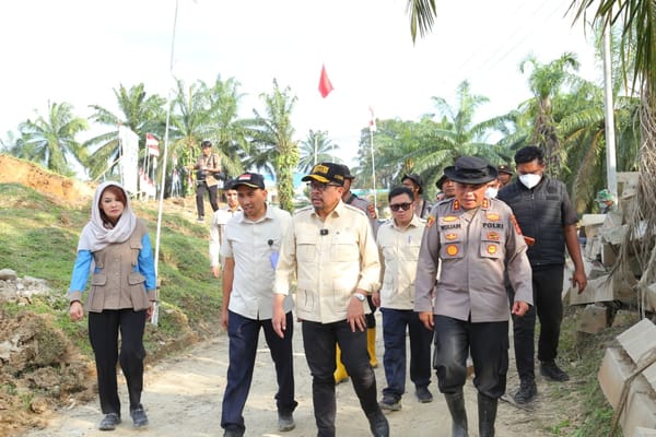 Kepala Staf Kepresidenan RI Berikan Apresiasi kepada Polri atas Pembangunan Hunian Tetap di Aceh Tamiang