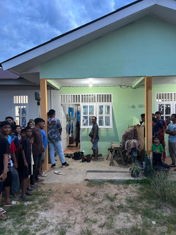 Polsek Cempaga Hulu Amankan Lokasi Penemuan Orang Gantung Diri di Wilayah Kotim