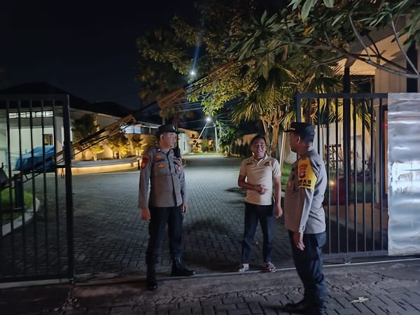 Patroli Humanis Polisi di Pontianak Selatan, Warga Merasa Lebih Aman