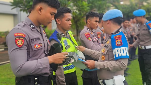 Irwasda dan Kabidpropam Polda Bali Laksanakan Pengawasan dan Gaktibplin di Polresta Denpasar