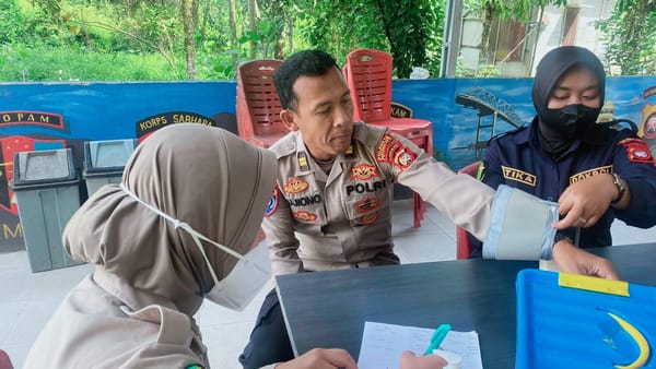 Dukung Tugas Humanis Polri, Sidokkes Polresta Pontianak Intensifkan Layanan Kesehatan
