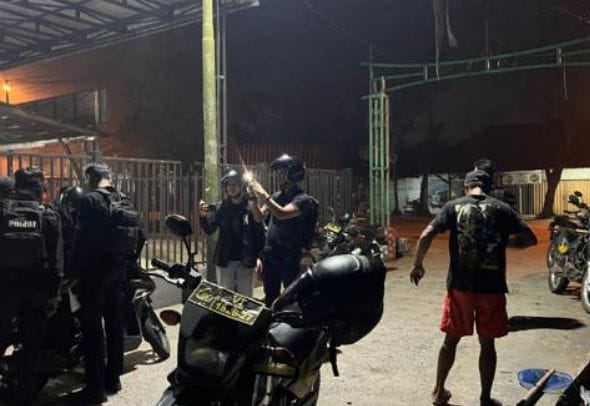 Patroli Malam Polresta Pontianak Gagalkan Aksi Pencurian Buah