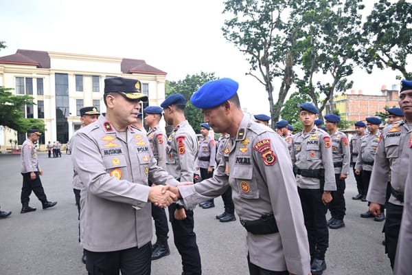 Selesai Bantu Korban Bencana Sumbar, 40 Personel BKO Polda Jambi Tiba di Jambi