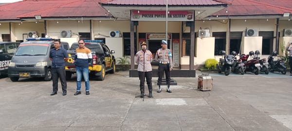 Pimpin Apel Pagi, Kapolsek Pontianak Selatan Ingatkan Kesiapsiapan Personel