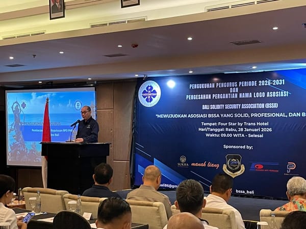 Dirbinmas Polda Bali Hadiri Pelantikan Pengurus BSSA