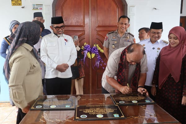 Kepala BGN Resmikan SPPG Terpencil di Jambi, Irwasda Polda Jambi Pastikan Dukungan Keamanan Program