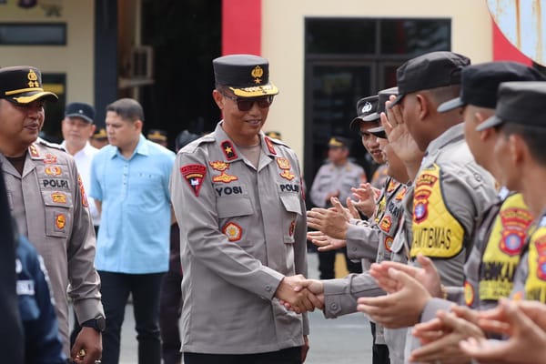 Kunker Wakapolda Kalteng, Tingkatkan Profesionalisme Personel Polres Kapuas