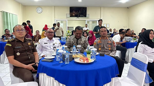 Pisah Sambut Ketua PN Pontianak, Kapolresta Tegaskan Sinergi Tetap Solid