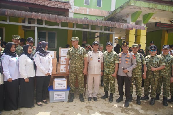 Wakil Panglima TNI dan Gubernur Akpol Tinjau Pemulihan Pascabanjir di Aceh Tamiang