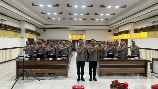 Jelang Operasi Keselamatan Kapuas 2026, Kapolresta Pontianak Pimpin Latpraops