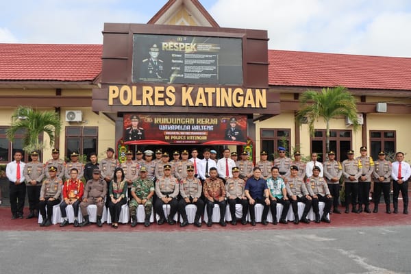 Kunker ke Polres Katingan, Wakapolda Kalteng Dorong Layanan Presisi: Samapta, 110, dan SPKT Jadi Prioritas