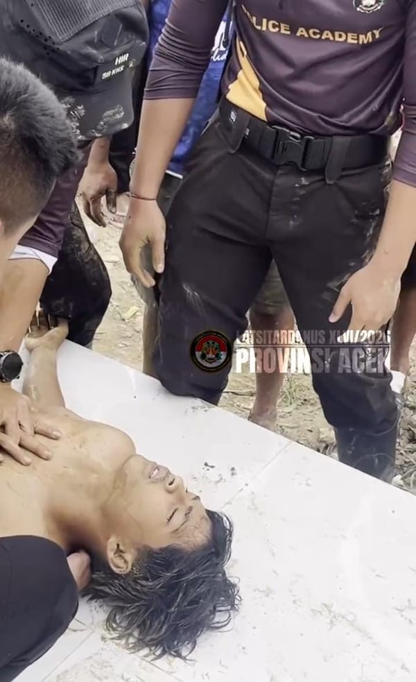 Aksi Heroik Taruna Akpol Selamatkan Anak dari Sungai di Aceh Tamiang