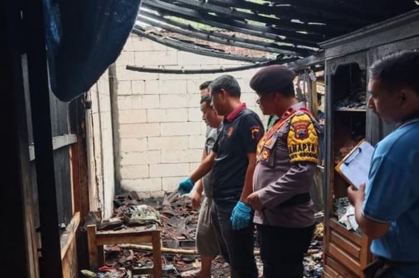 Tragis, Kebakaran Rumah di Grobogan Tewaskan Balita 11 Bulan