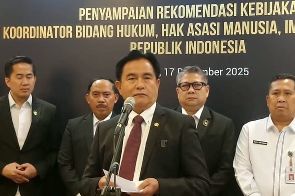 Komite Reformasi Polri Bahas Revisi UU Kepolisian, Yusril: Laporan ke Presiden Rampung Akhir Januari