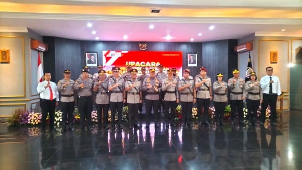 Rotasi Pejabat Strategis Polresta Malang Kota, Kapolresta Tekankan Profesionalisme dan Layanan Humanis