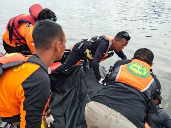 Pria Tenggelam di Waduk Wonosobo Sedalam 80 Meter Berhasil Diselamatkan Tim SAR