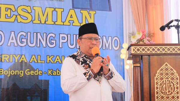 Anugerah di Awal Tahun! Peresmian Masjid Joko Agung Purnomo Perkuat Ukhuwah Warga Bogor